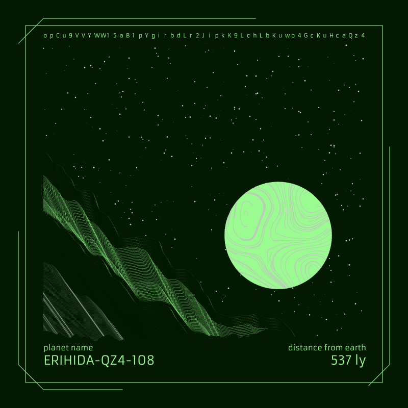 In the Edge #251 static NFT preview