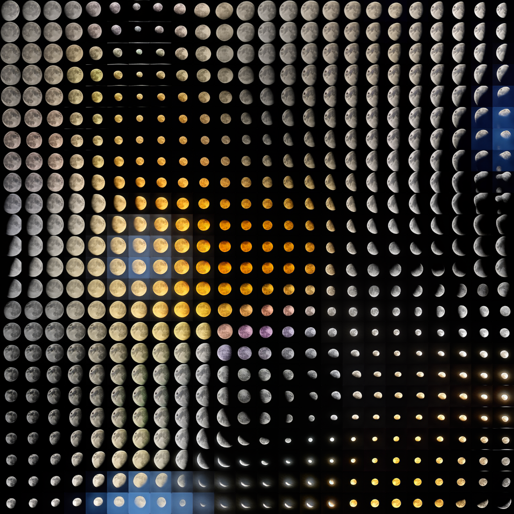 Waxing Crescent #115 static NFT preview