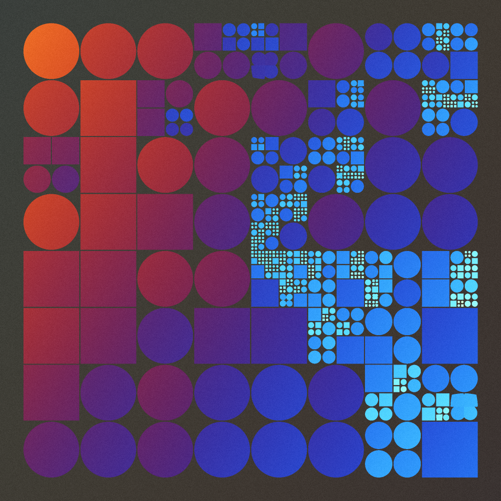 Grid Subdivision I #64 static token preview
