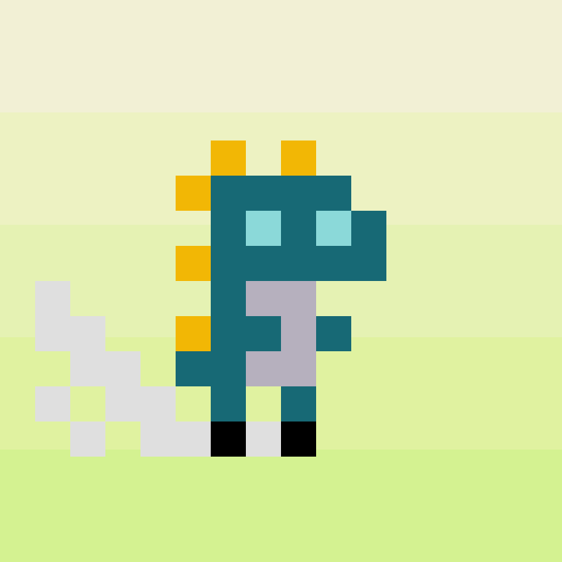 Coded Tiny Dinos #248 static token preview