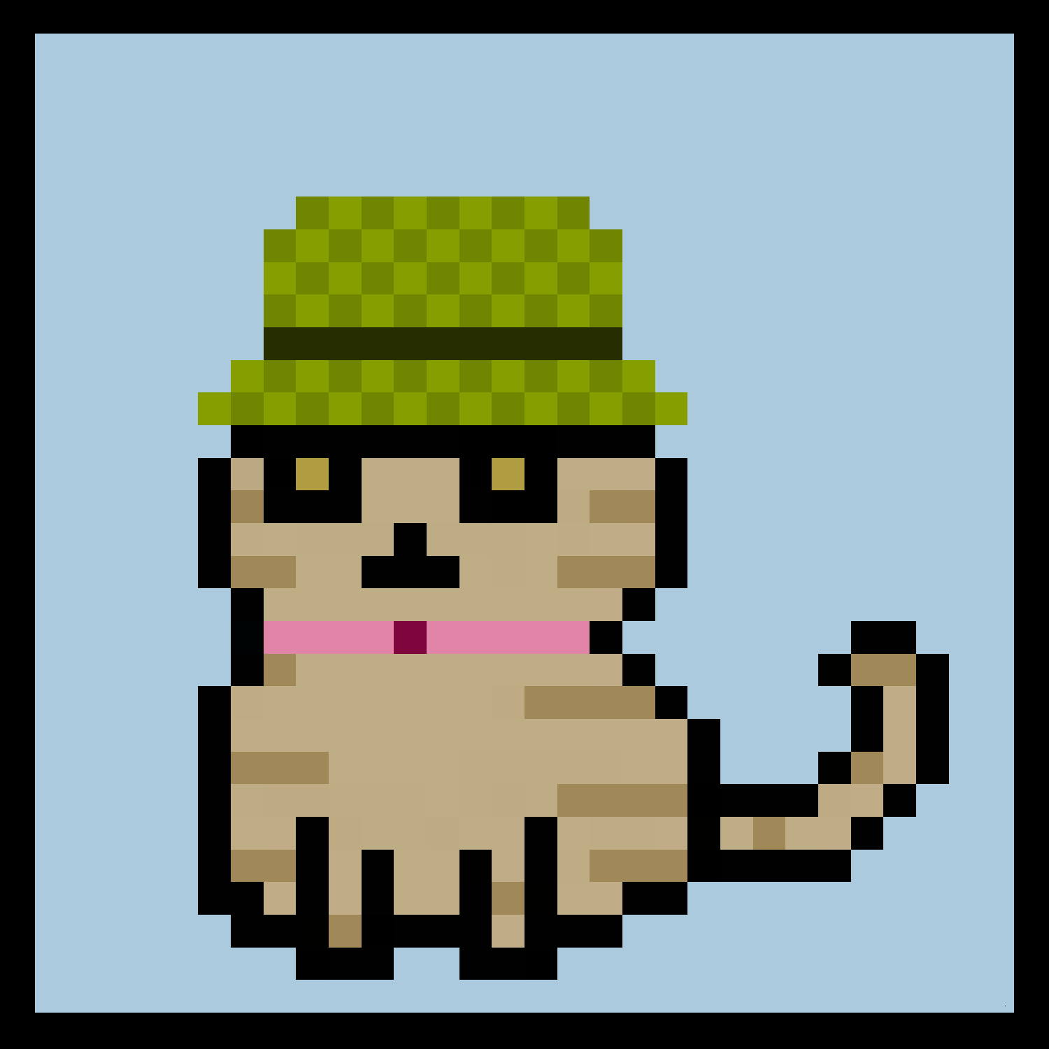 Lazy Kitties #218 static token preview
