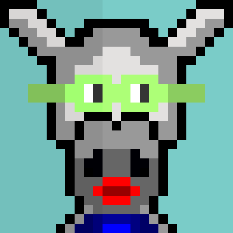 Morixels Donkey #29 static token preview