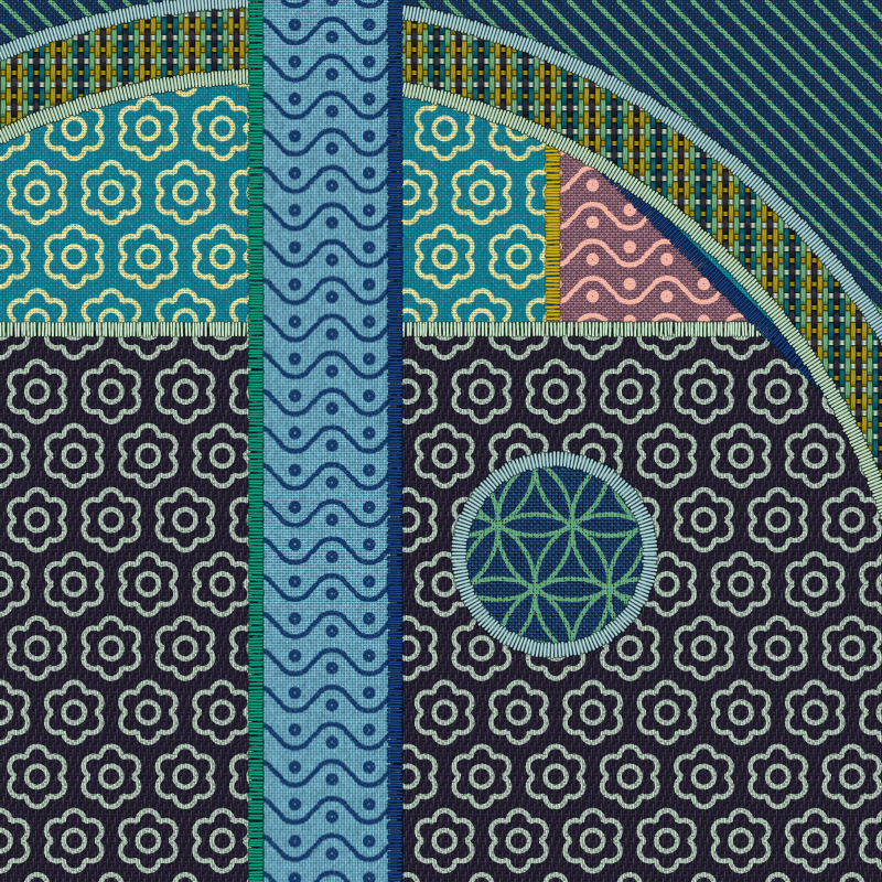 Patched and Mended #45 static NFT preview