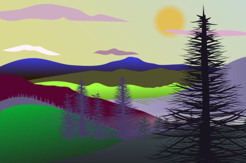 Verse-Hill #201 static NFT preview