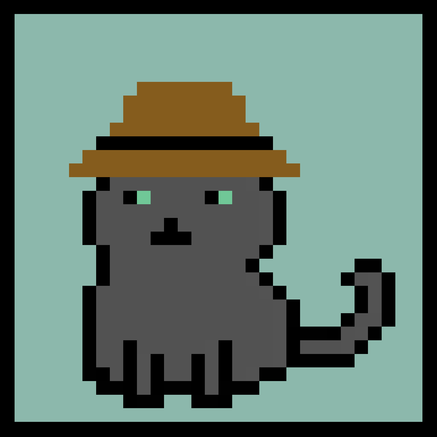 Lazy Kitties #2023 static NFT preview