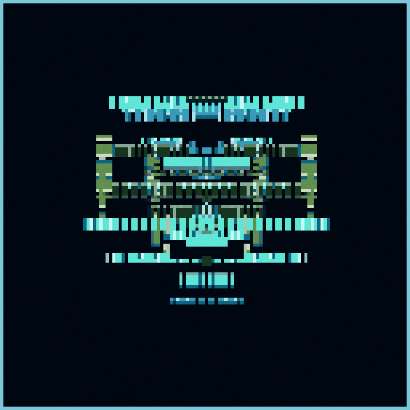 Eroded Structures #57 static NFT preview