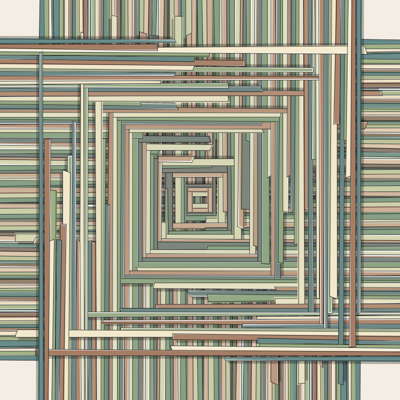 Entrelacements #280 static NFT preview