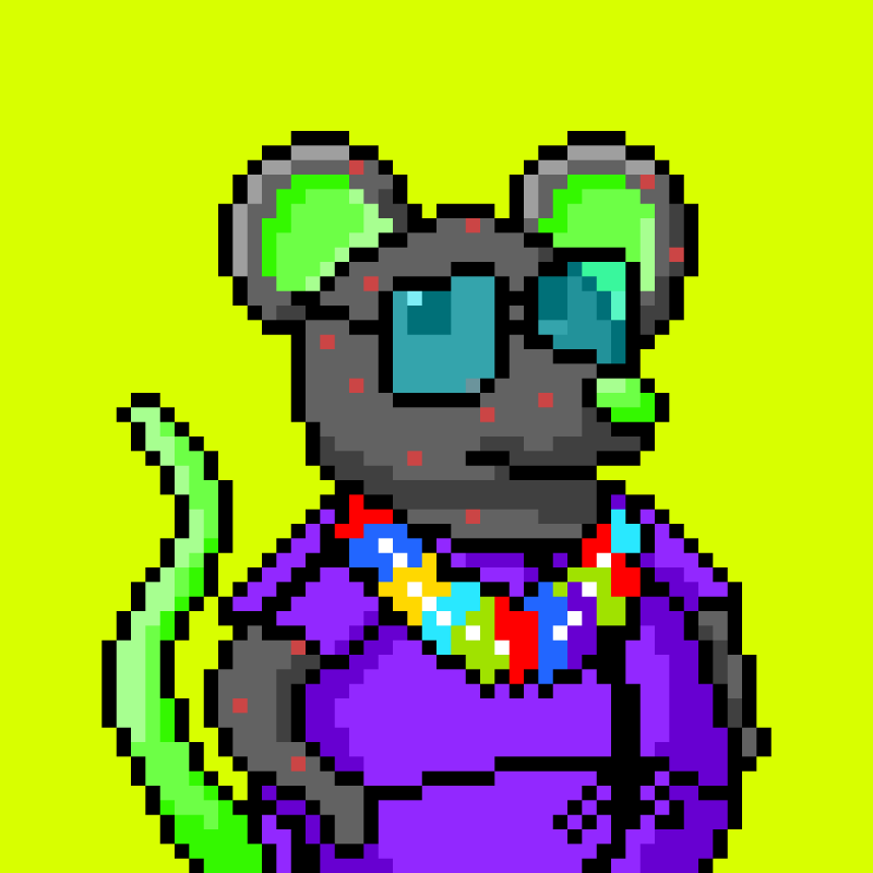 XTZ-Rat #223 static NFT preview