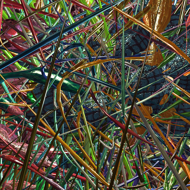 Prismatic Thickets #288 static token preview