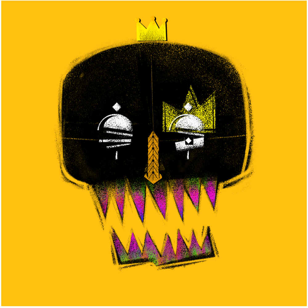 XSkull #190 static NFT preview