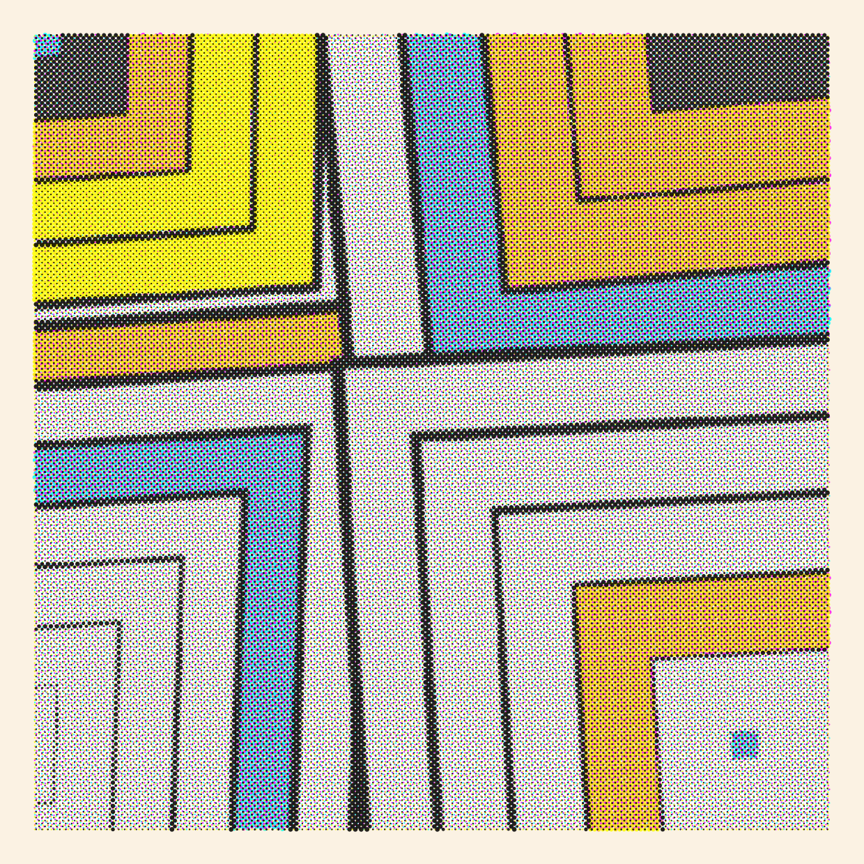 CMYK Compositions #46 static NFT preview