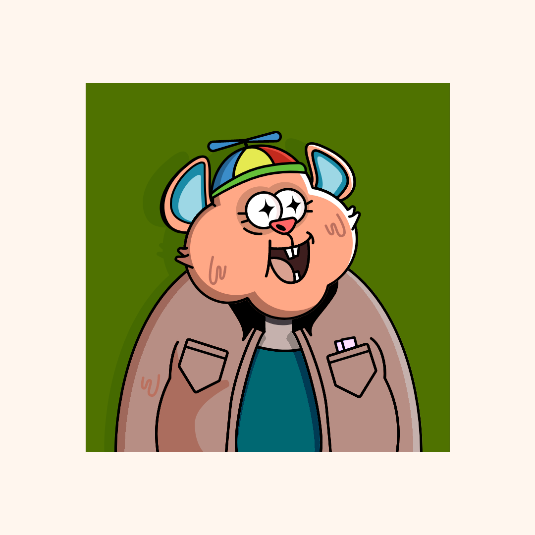 Hamster #1 #73 static NFT preview