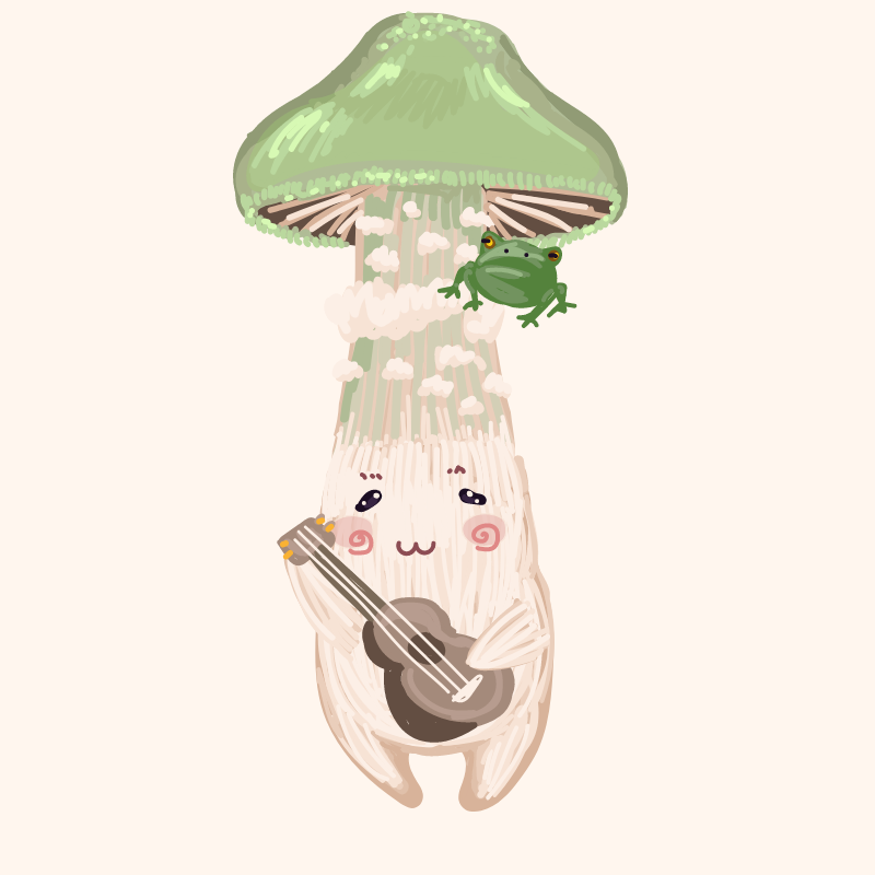 Cute Mushrooms Forest Guys #91 static token preview