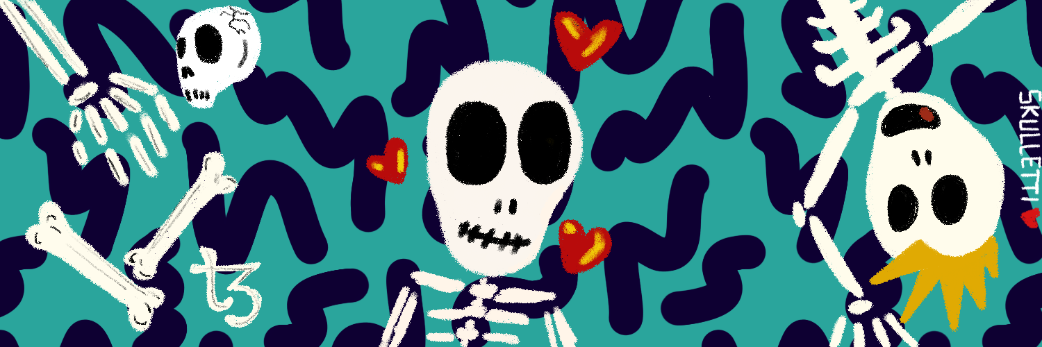 SKULLETTI TWITTER BANNER #189 static token preview