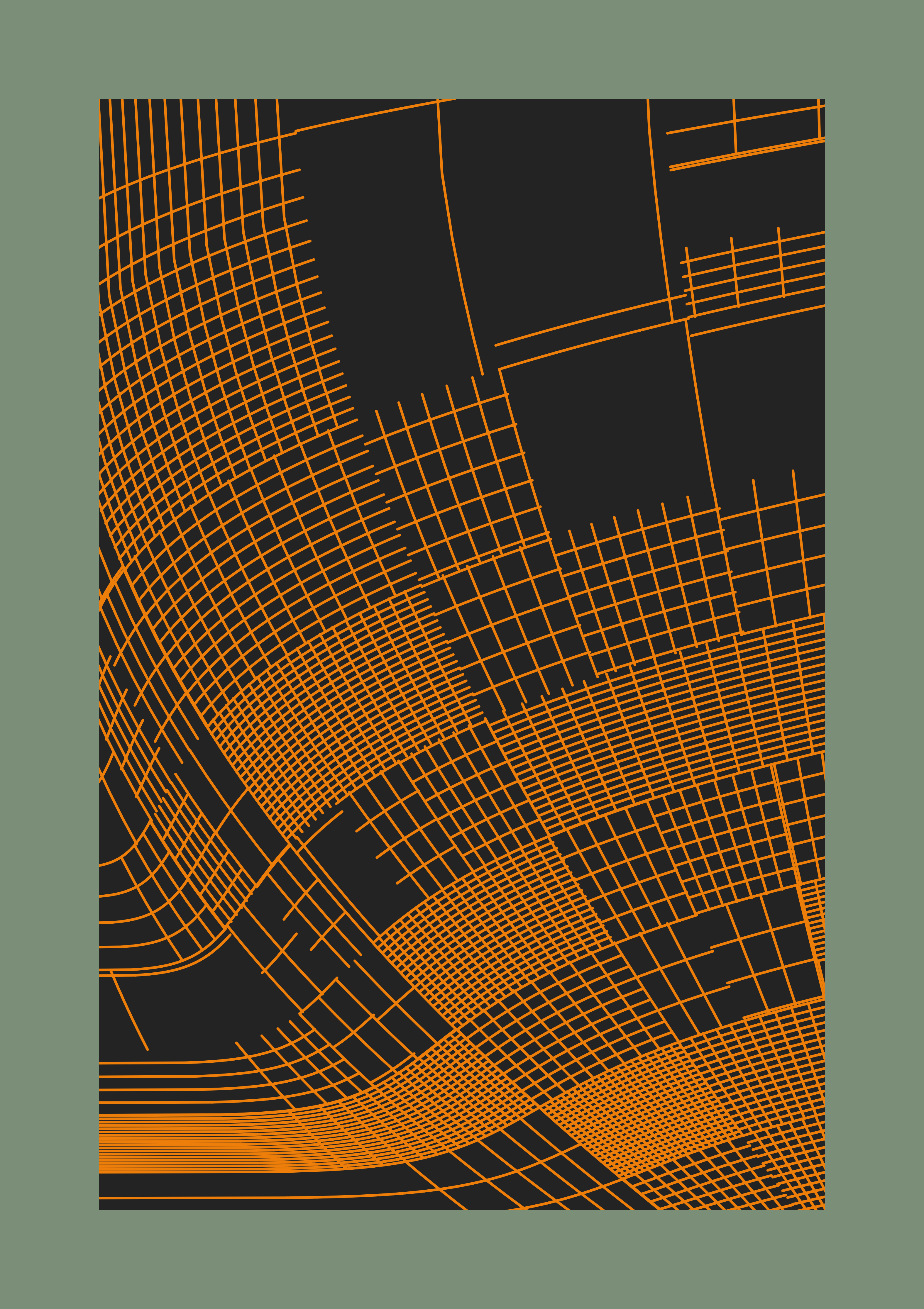 Grid in the window #37 static NFT preview