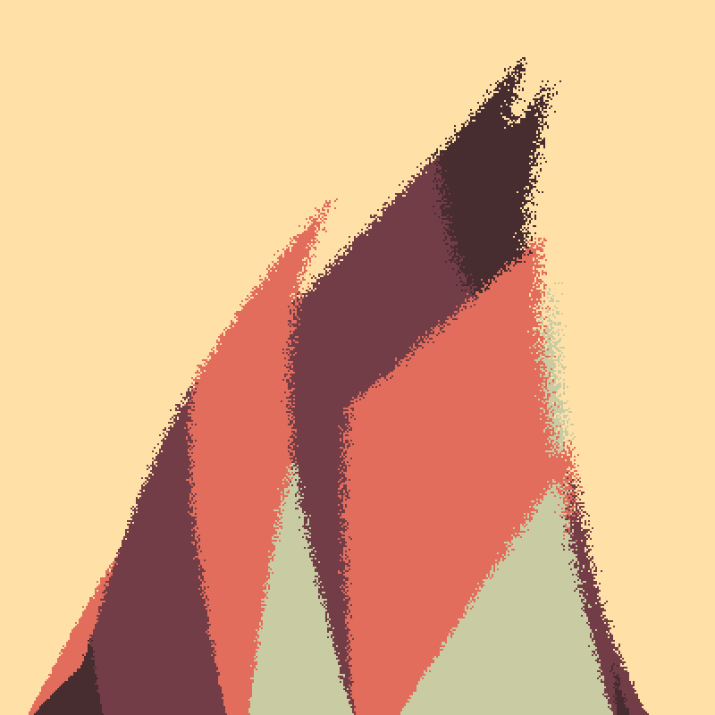 Ditherwave #124 static NFT preview