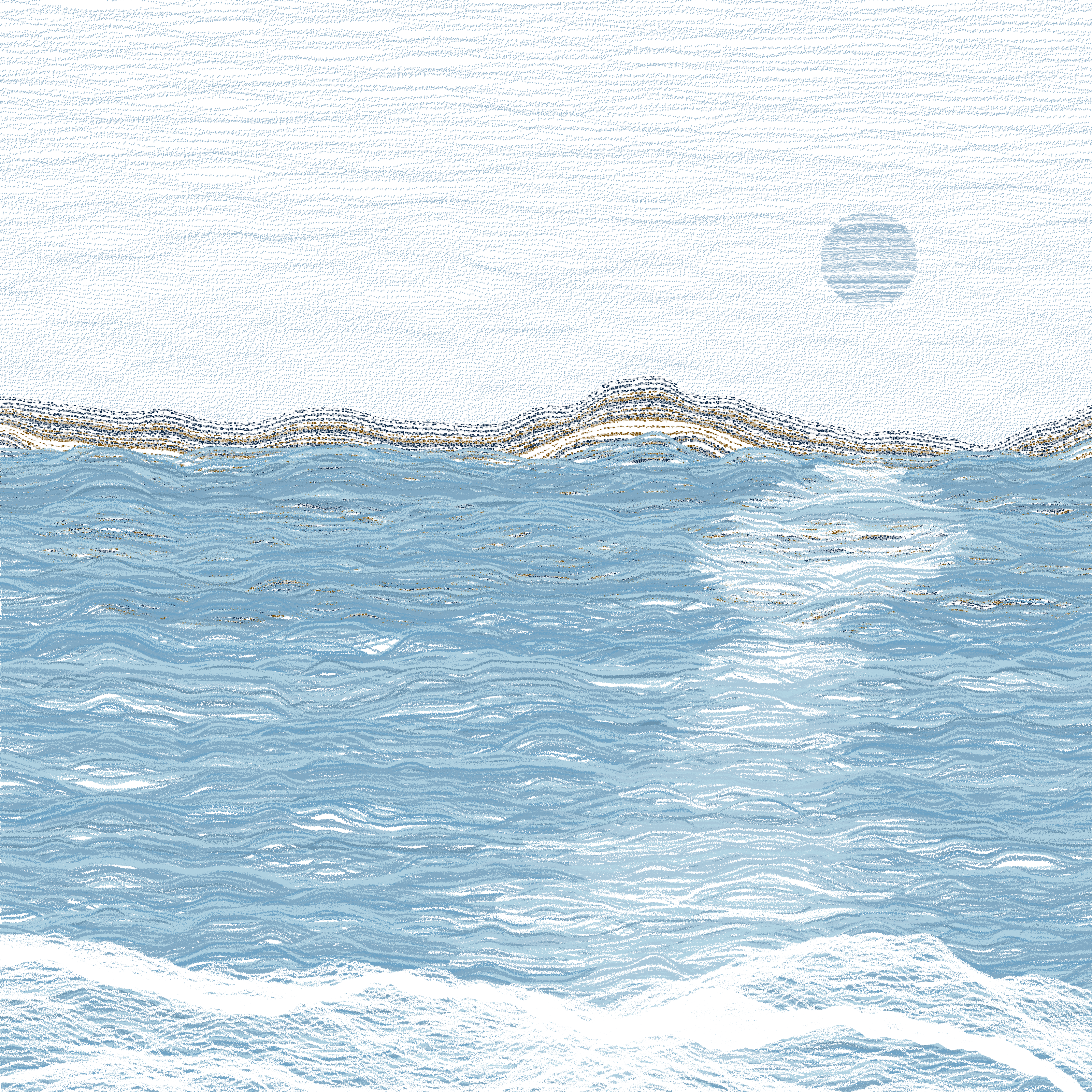 Moonlit Sea #291 static token preview