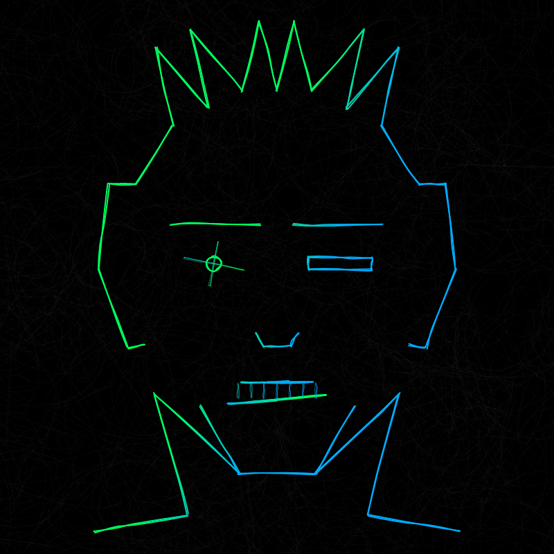 eighTZ sketch gang #86 static NFT preview