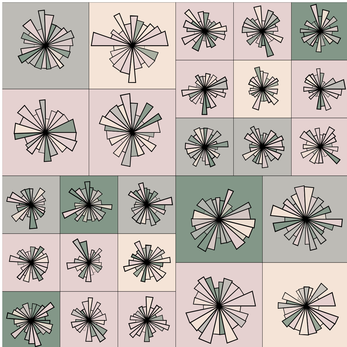 Dancing triangles #19 static token preview
