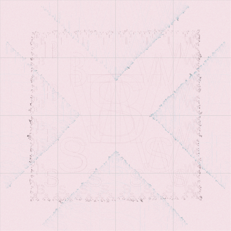 WTBS Logo with Fractals #70 static NFT preview