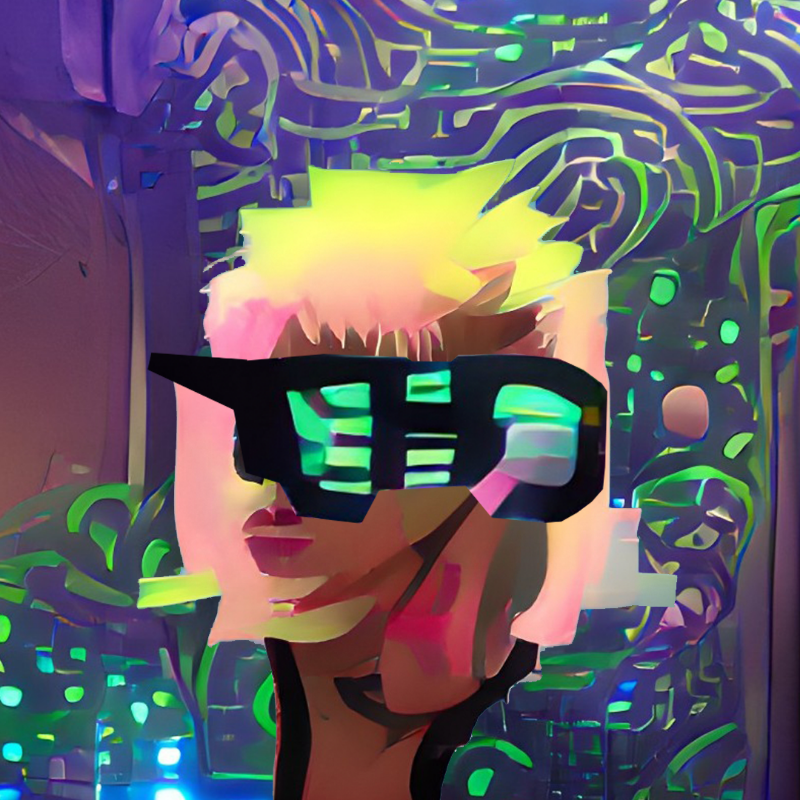 Female hack squad #65 static NFT preview