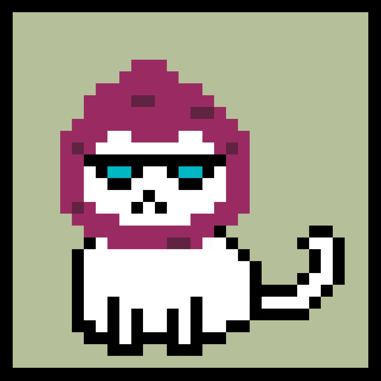 Lazy Kitties #582 static token preview
