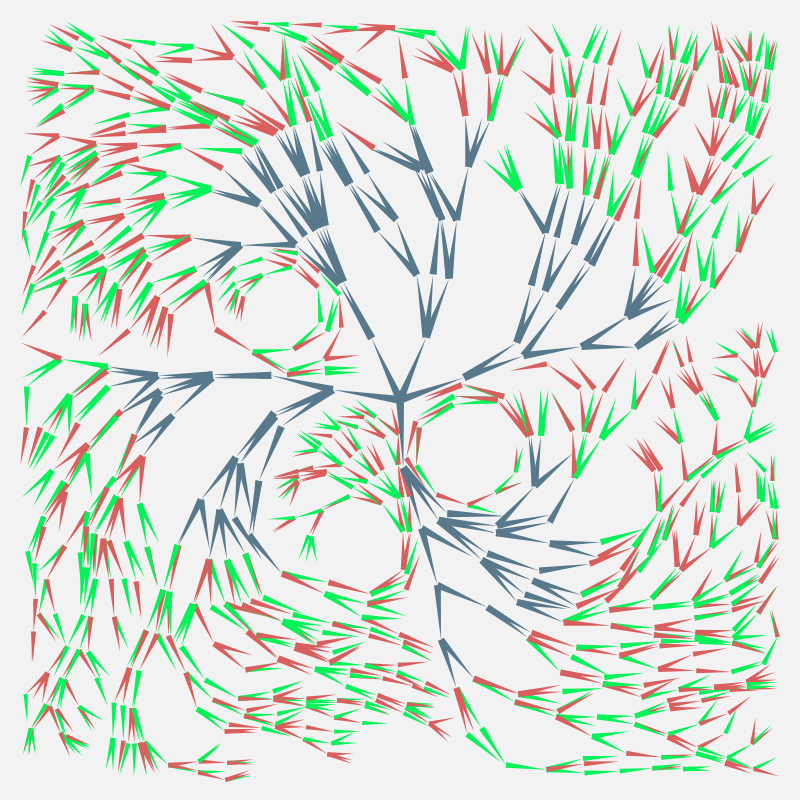 Foliage #443 static NFT preview