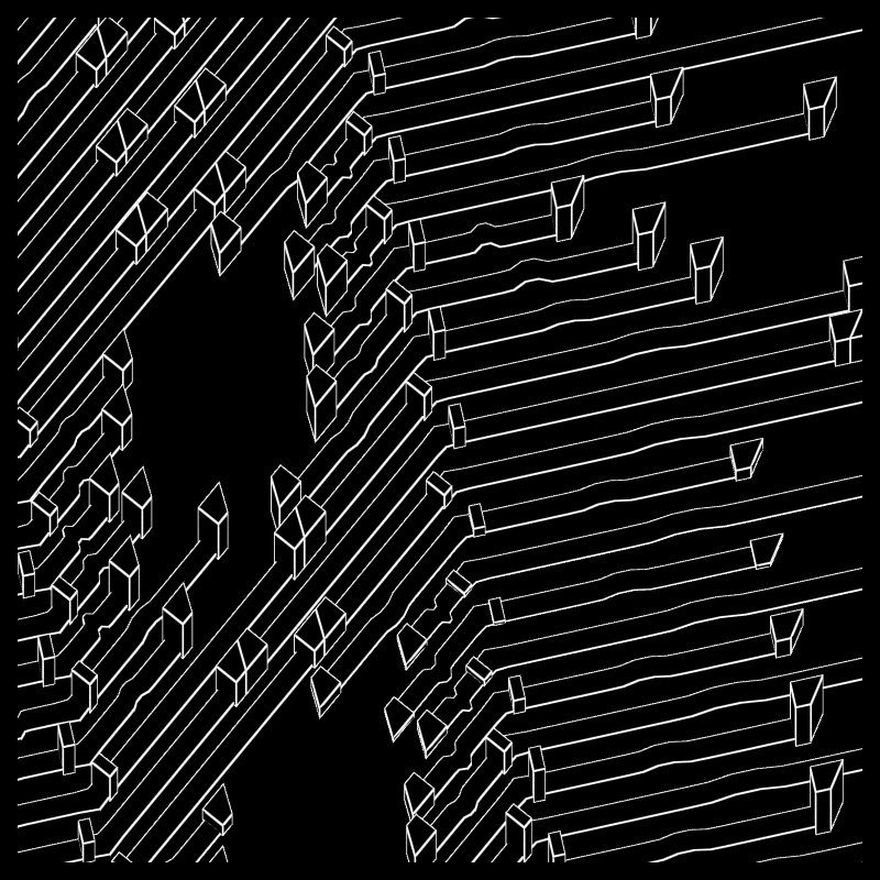 Neural Collapse #110 static NFT preview
