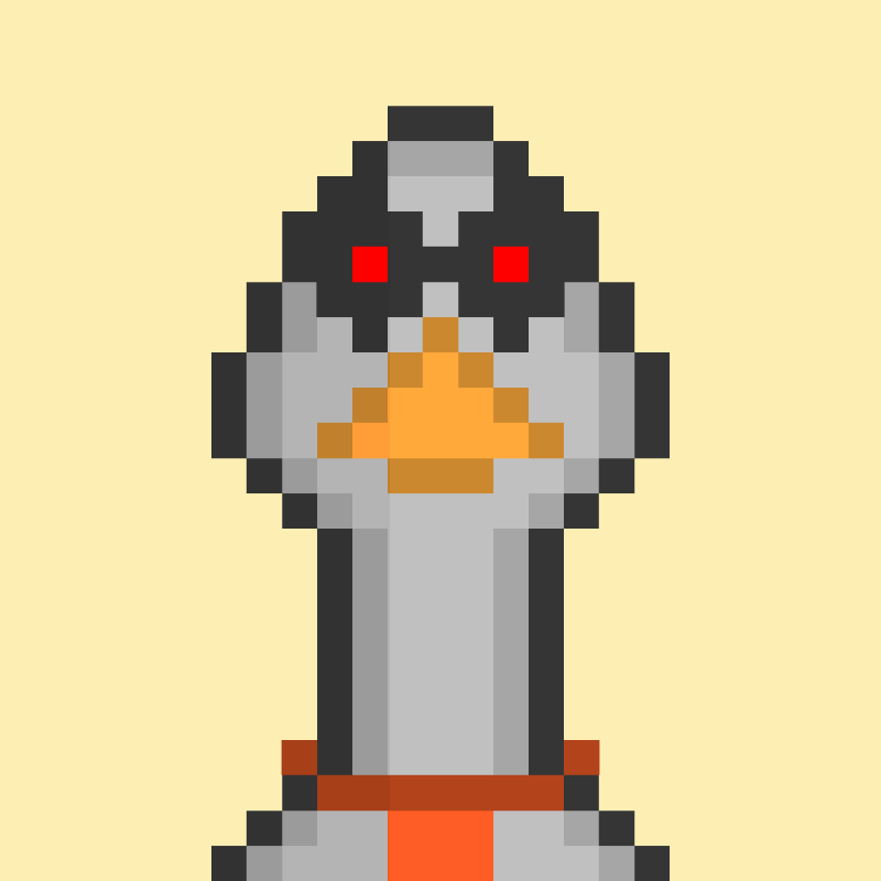 Morixels Goose #976 static NFT preview