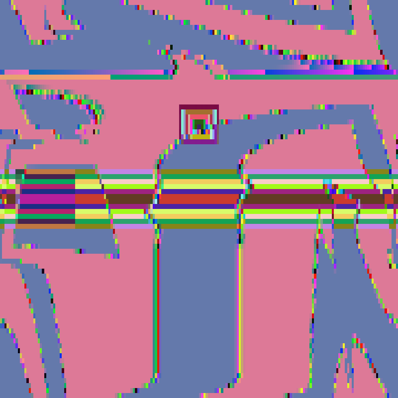 Pixel Flood #150 static NFT preview