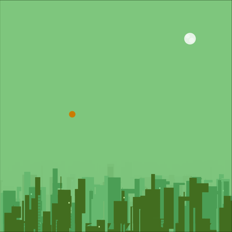 City Skyline #110 static NFT preview