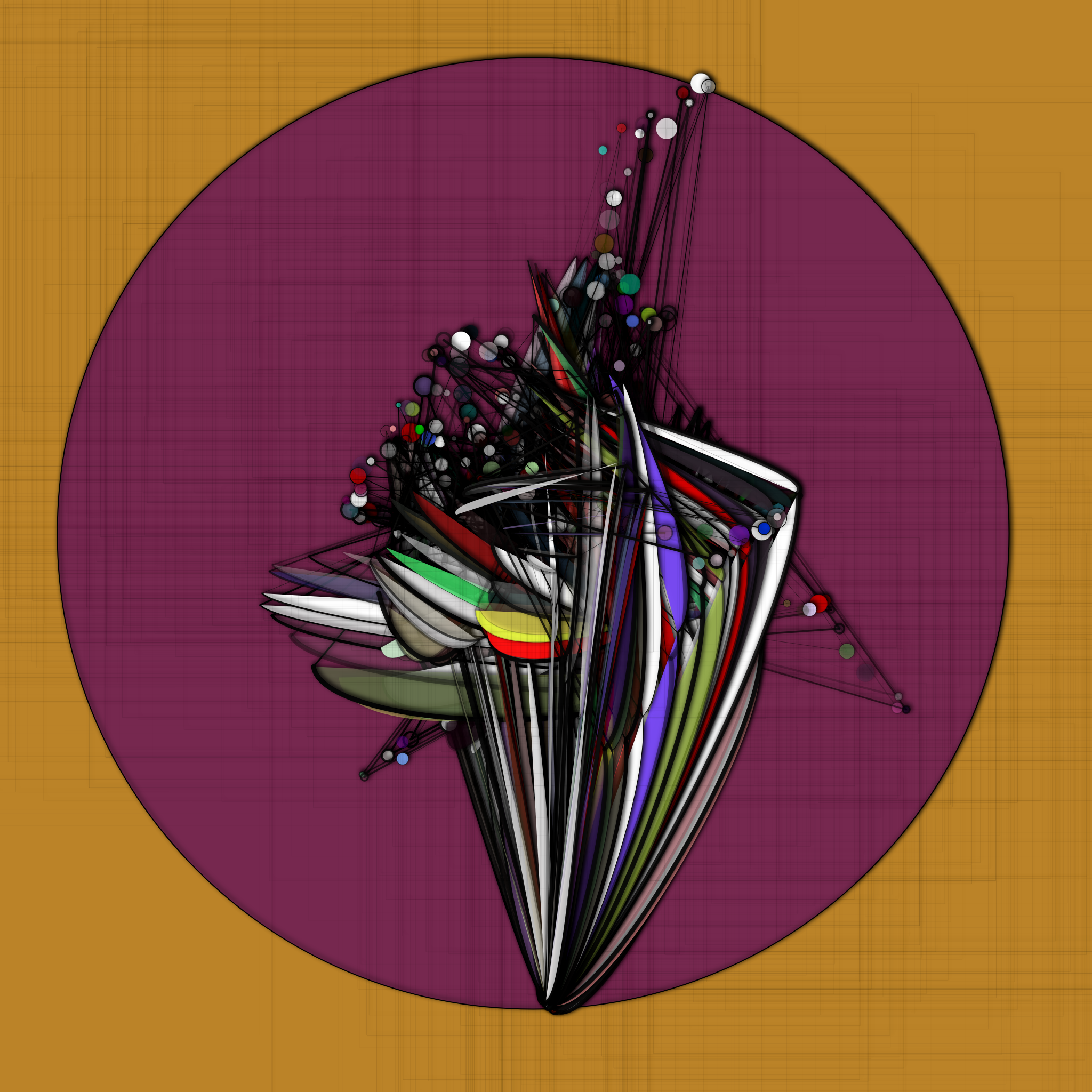 Geometric Bouquet #1 static token preview