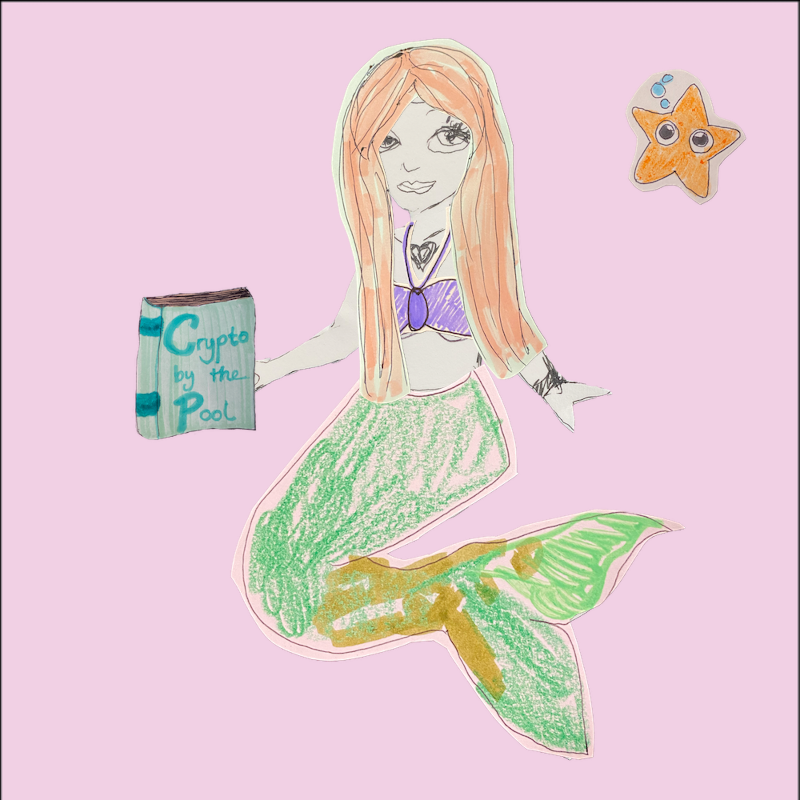 Crypto Mermaid #1 static NFT preview