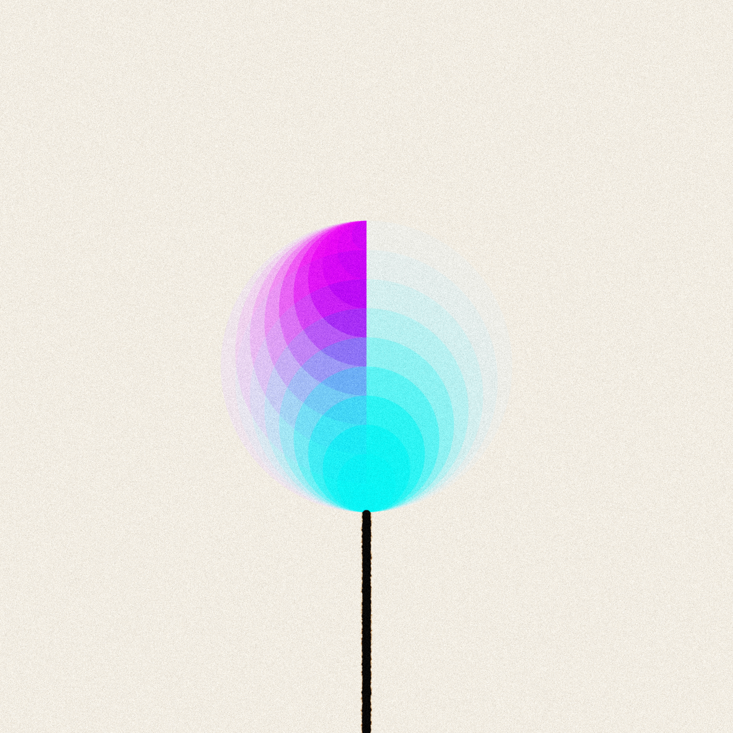 Fx(hash) Generative Birthday Candle #31 static token preview