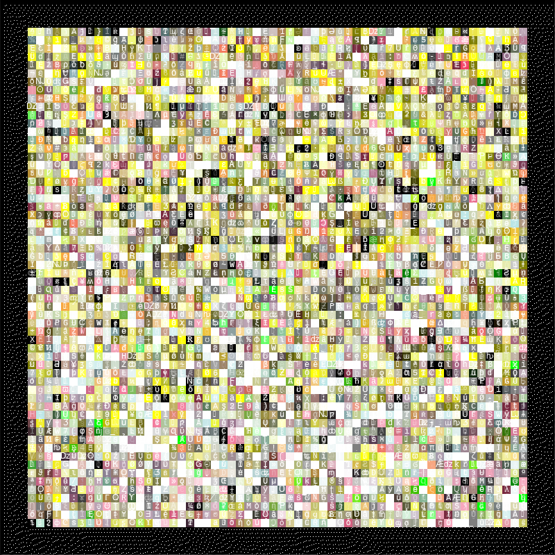 [ascii.dreams.1] #31 static token preview