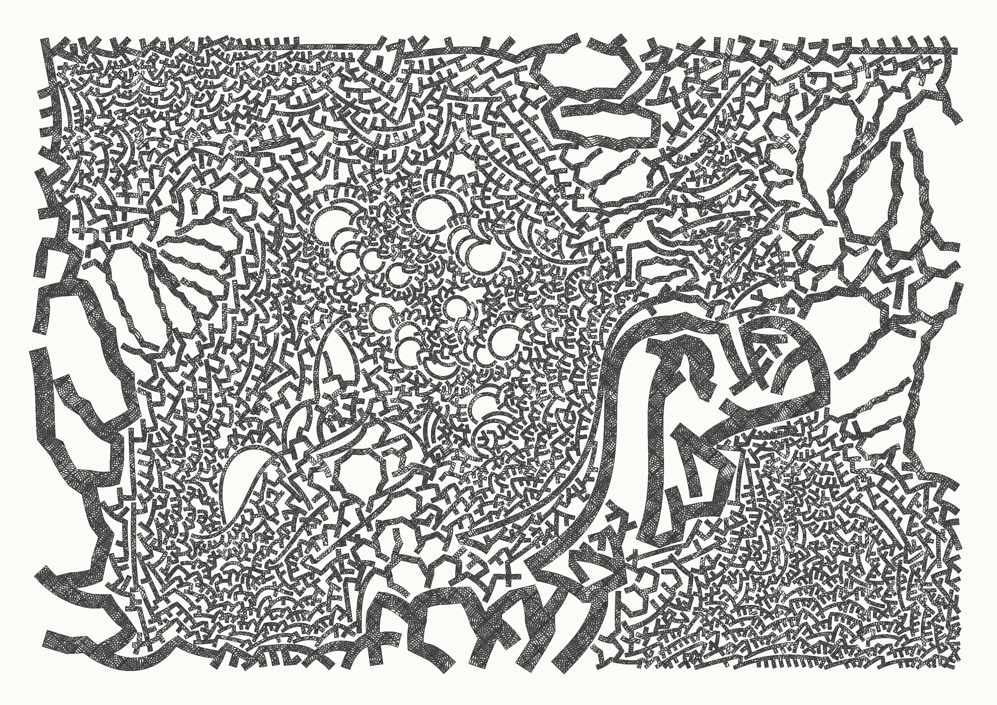 Proto alphabet #33 static NFT preview