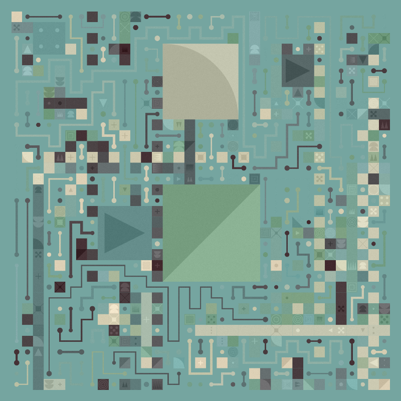 Scattered Pathways #405 static NFT preview