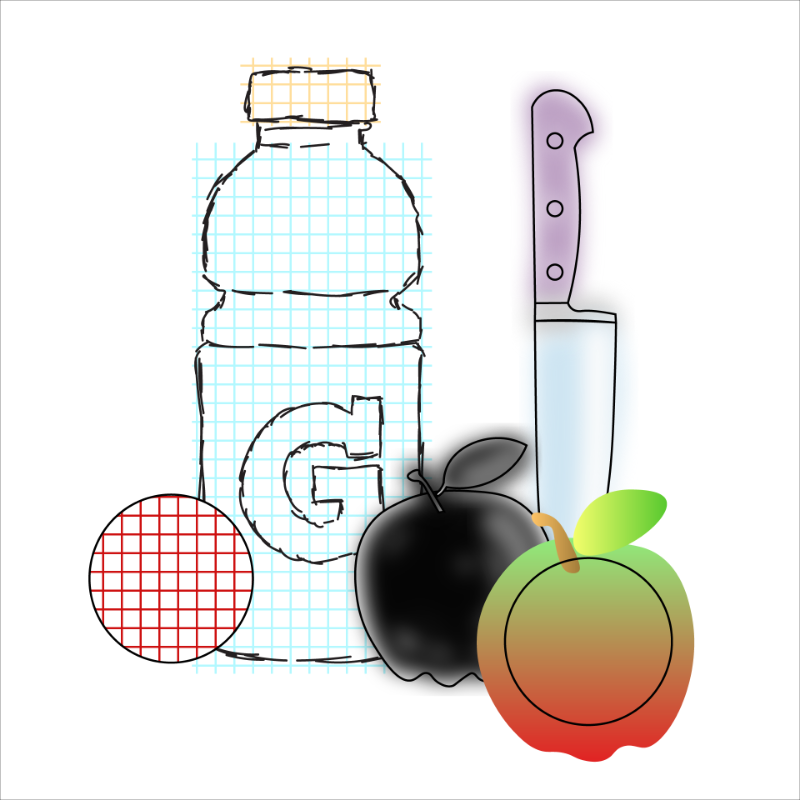 gatorade and apples #228 static NFT preview