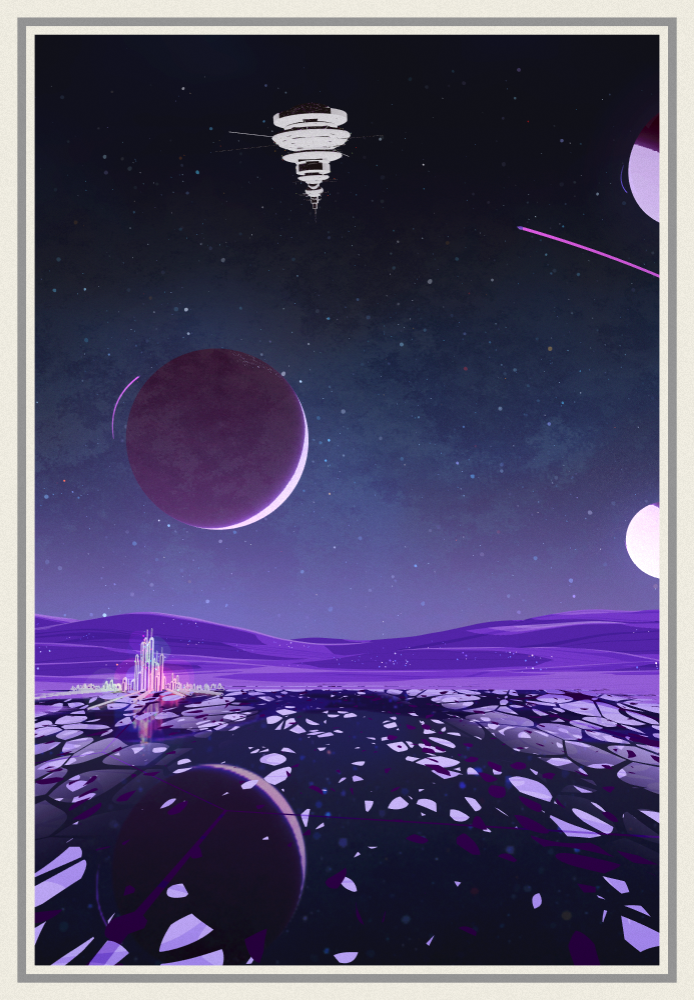 Visa to the stars #30 static token preview