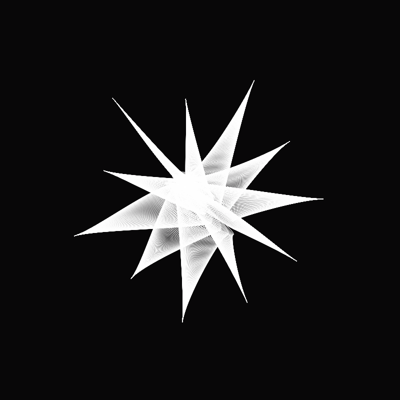 Bezier Stars #4 static token preview