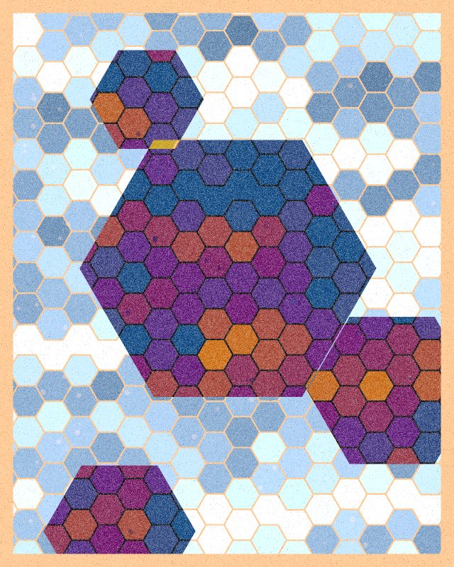 Esagoni #63 static NFT preview