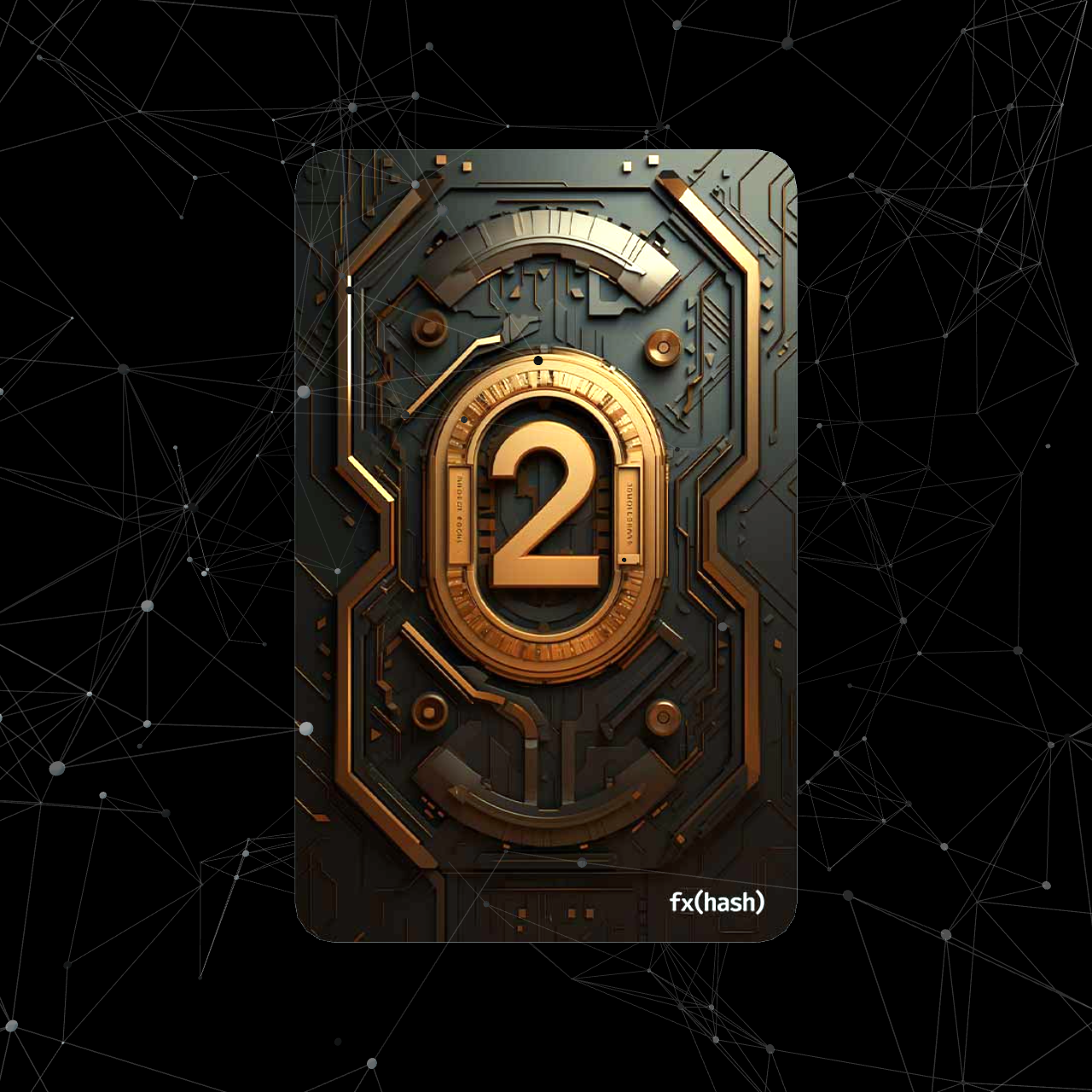 FXHash 2.0 Card #399 static NFT preview