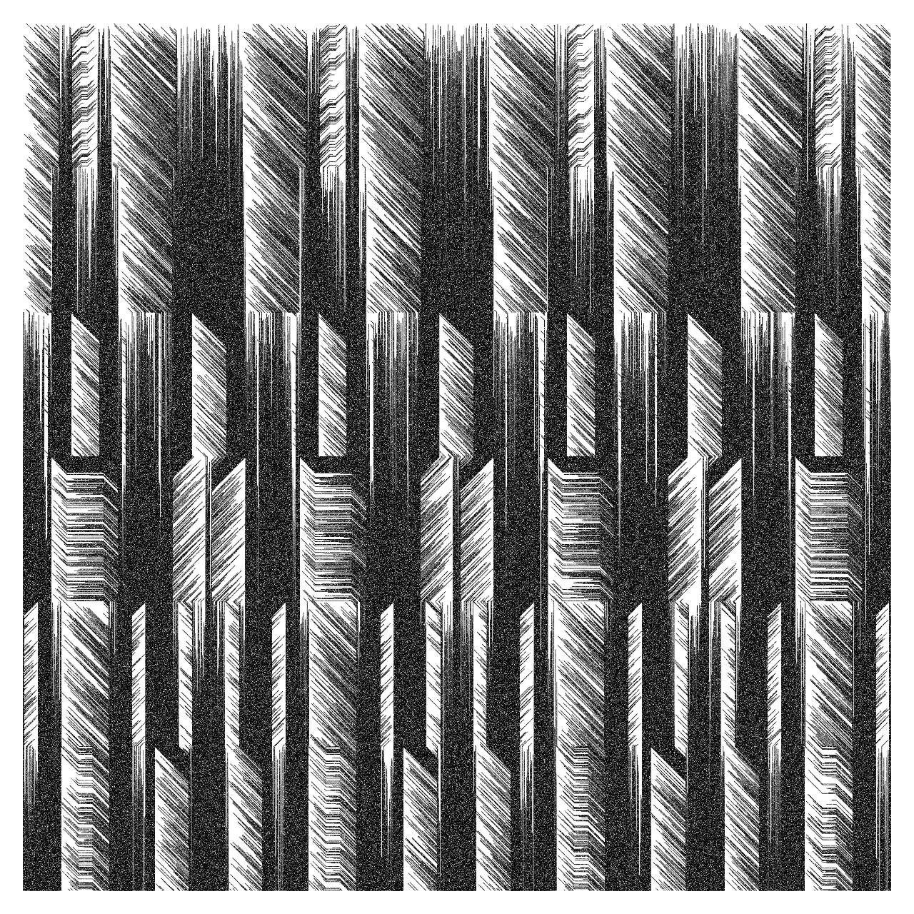 Charcoal Brutalism #156 static NFT preview