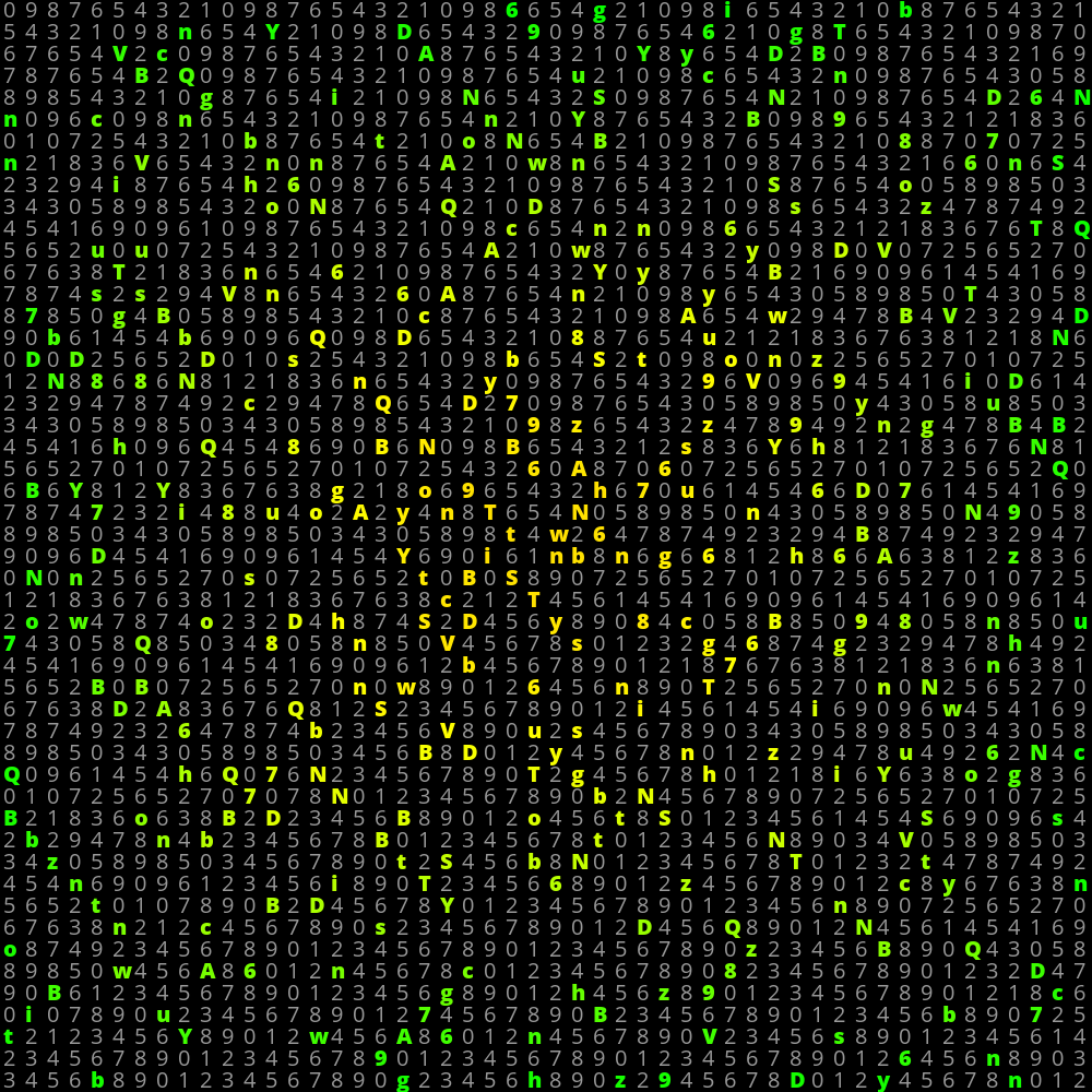 USCII #97 static token preview