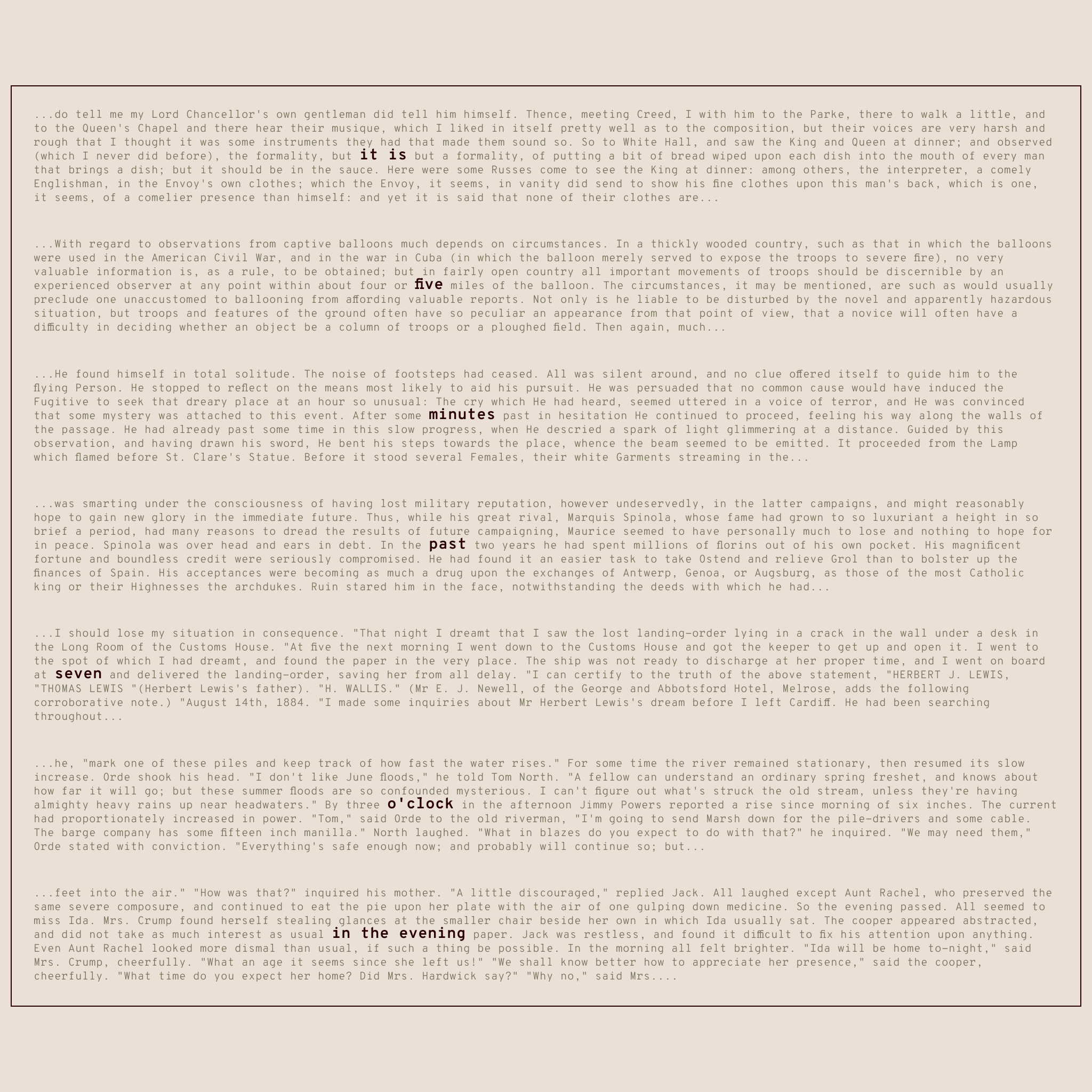 A Clock #204 static NFT preview