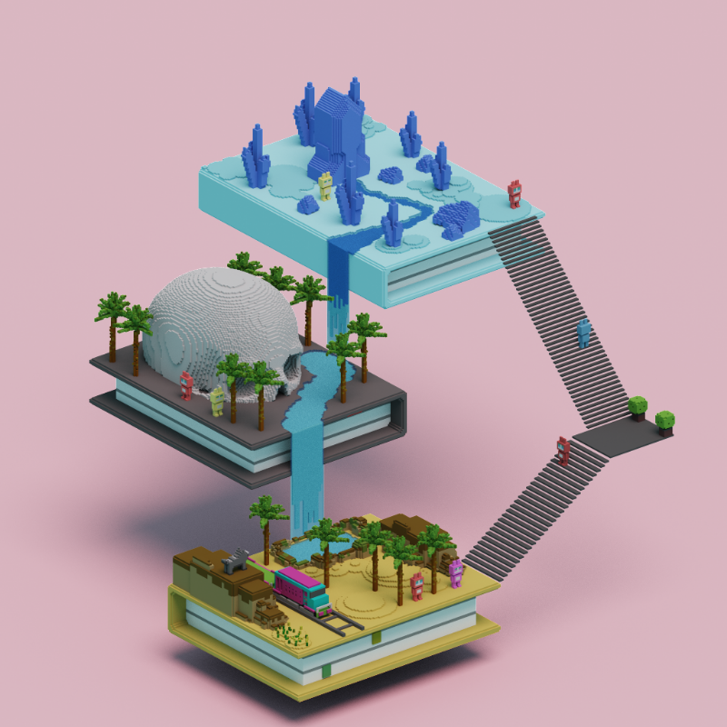 Books and islands #61 static token preview
