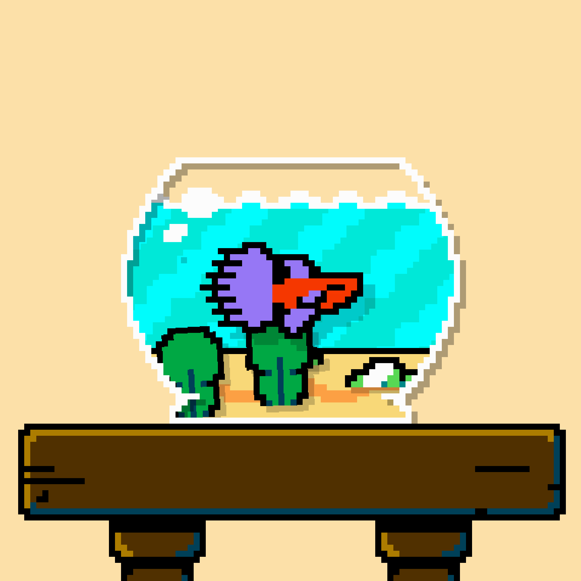 betta fish #666 static NFT preview