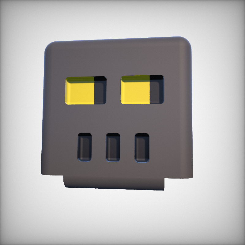 3D-SMOLSKULL #377 static NFT preview