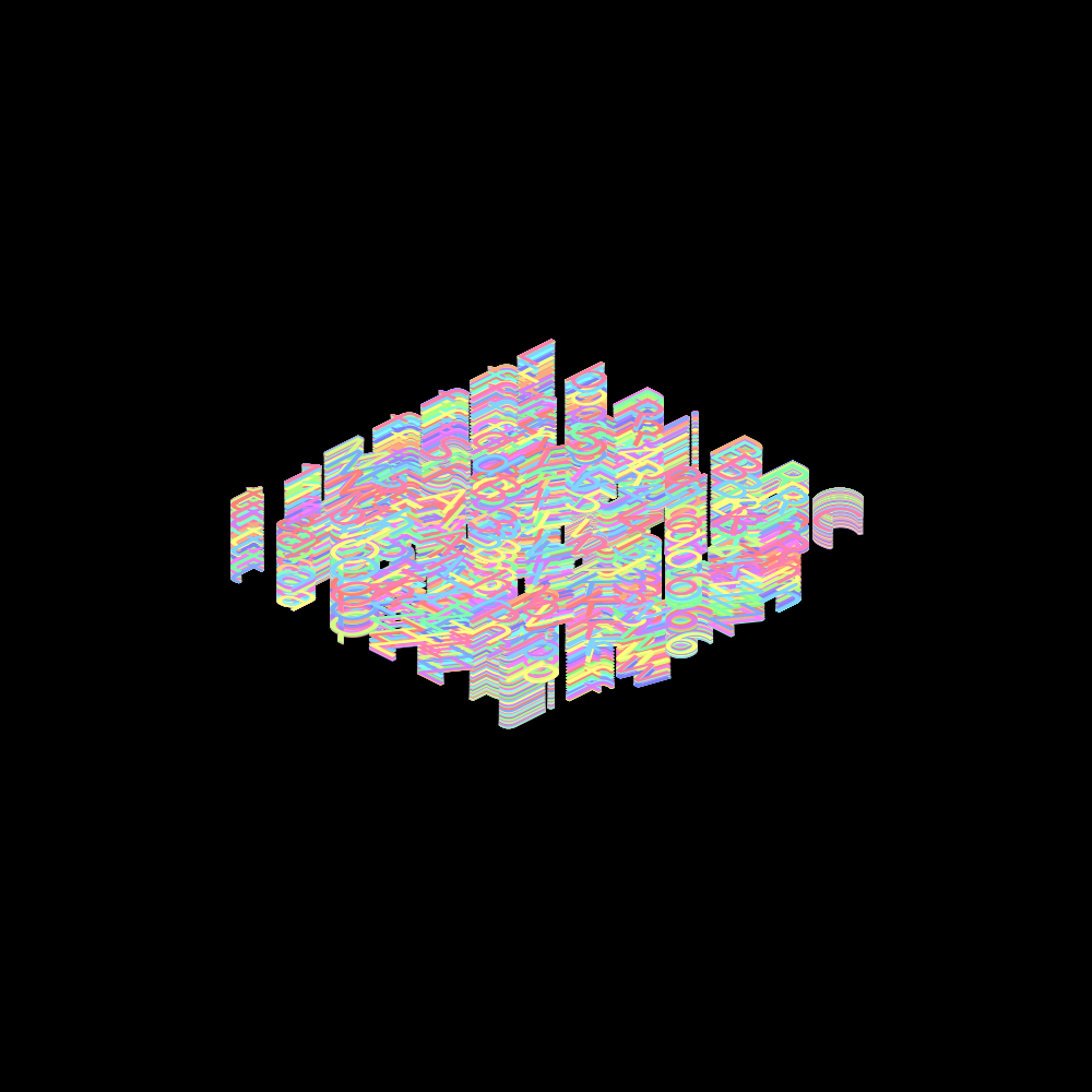 ISCII Rainbow Redux #26 static token preview