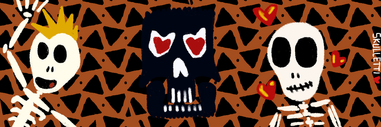 SKULLETTI TWITTER BANNER #408 static token preview